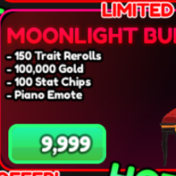 Anime Vanguards > Bundles > MOONLIGHT BUNDLE 0